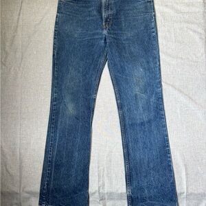 Levi’s 517 Orange Tab Vintage Made in USA Bootcut Jeans 35x34